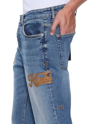 Relik Logo Jeans in Denim