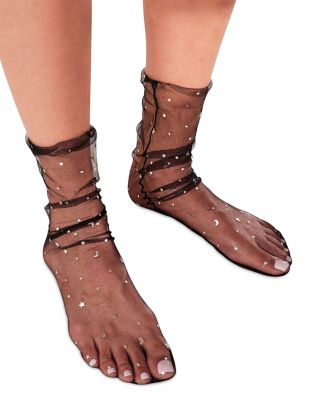 Starry Sky Tulle Socks