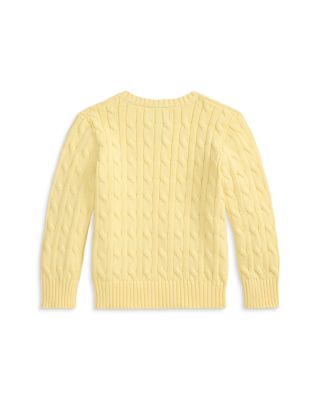 Boys' Cable Knit Cotton Sweater - Little Kid
