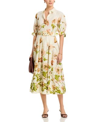 Caro Poplin Midi Dress