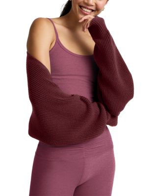 Ready for Barre Relaxed Shrug Sweater