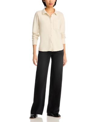 Garment Dyed Terry Classic Collar Shirt