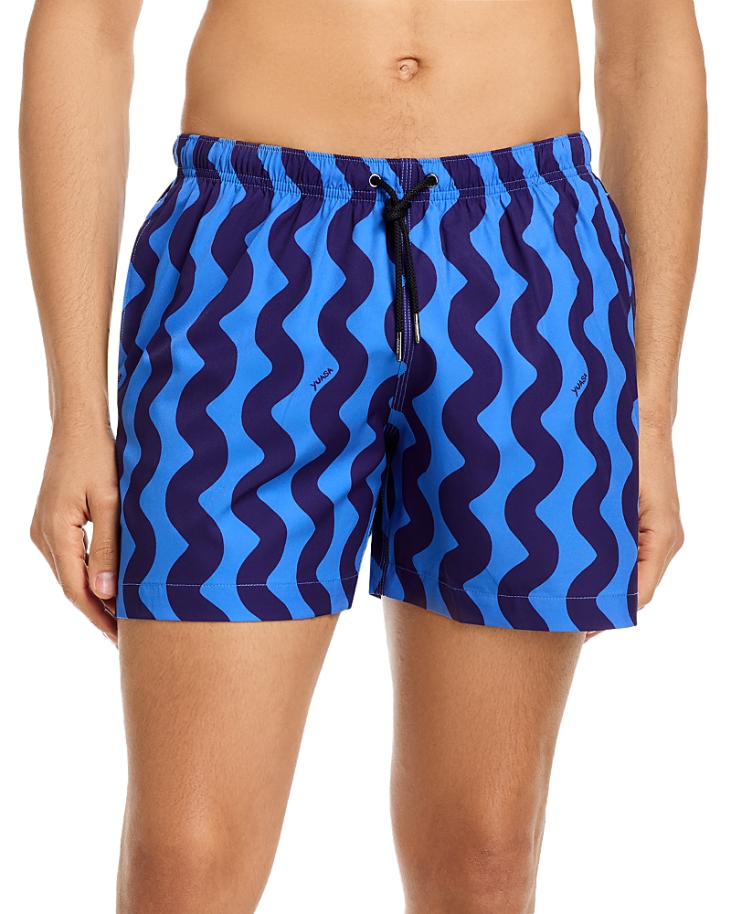 Yuasa Menswear Waveform Swim Shorts