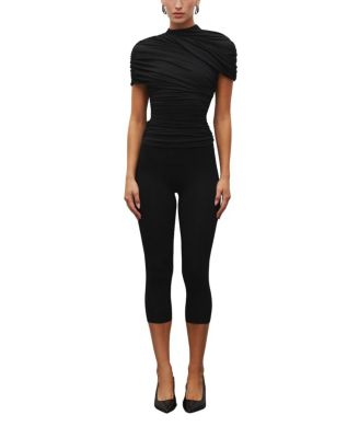  The Draped Shoulder Top