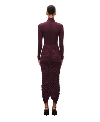  The Ruched Maxi Dress