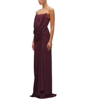  The Gathered Drape Gown