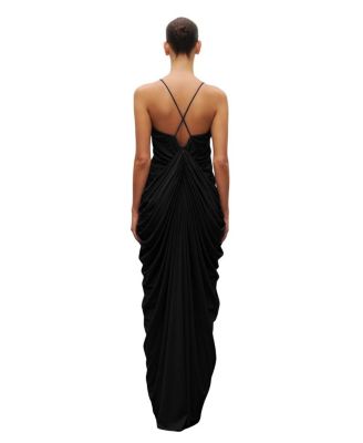  The Draped Halter Gown