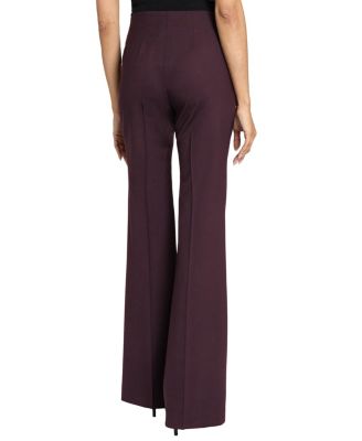  Elizabeth Flared Leg Pant in Virgin Wool Stretch