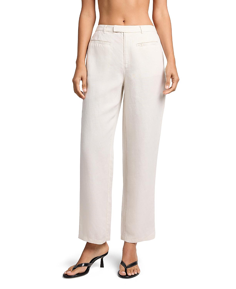 Onia Air Linen Mid-Rise Pant