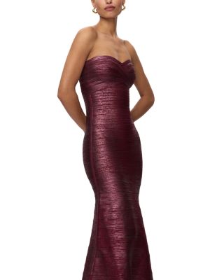 The Metallic Sara Gown