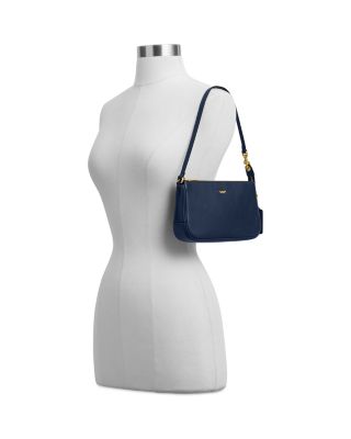 Plaza Mini Brown Leather Shoulder Bag