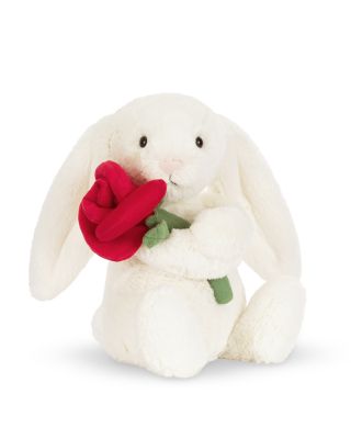 Cream Bunny with Rose Plush - Ages 0+