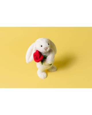 Cream Bunny with Rose Plush - Ages 0+