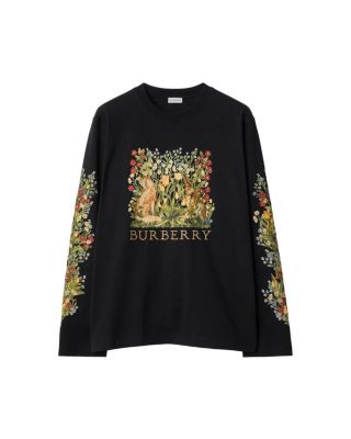 Long-sleeve Forest Cotton T-shirt