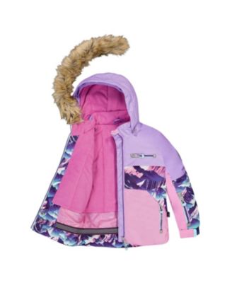 Girls' Two-Piece Play Snowsuit Mountain - Little Kid