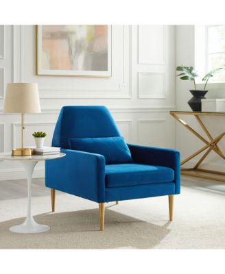 Liliana Performance Velvet Armchair