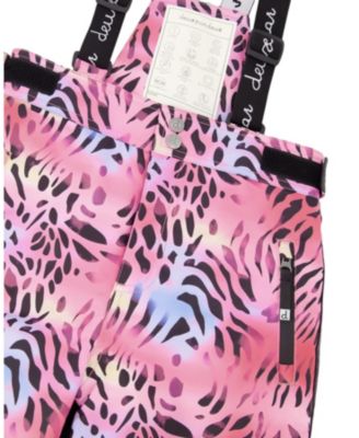 Girls' Two-Piece Teknik Snowsuit Leopard And Zebra - Little Kid, Big Kid