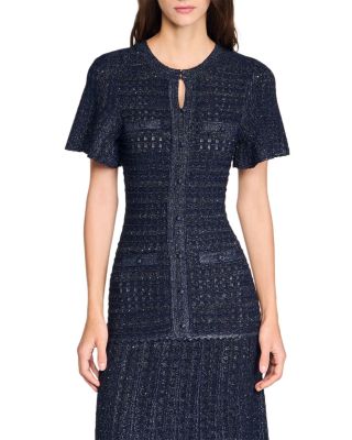 Rhinestone Knit Maxi Dress