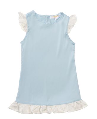  Unisex Solid Silky Dress