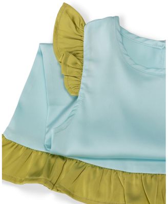  Unisex Solid Silky Dress