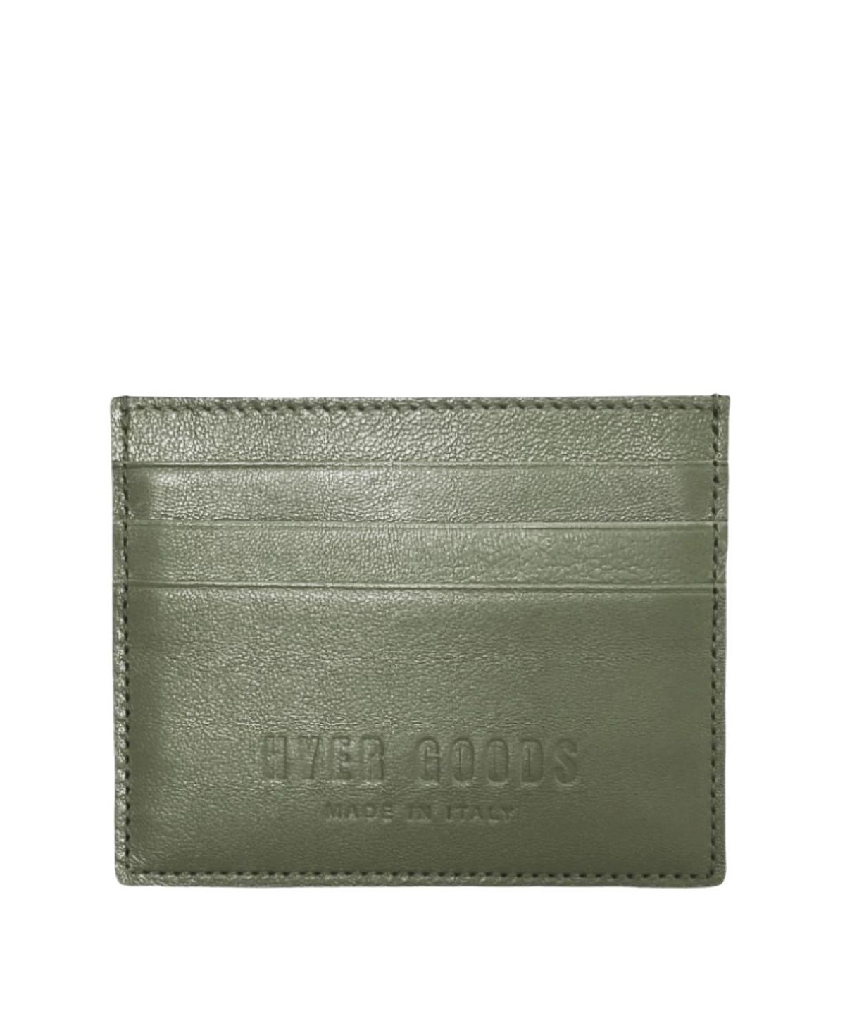 Hyer Goods Italian Leather Certo Card Wallet