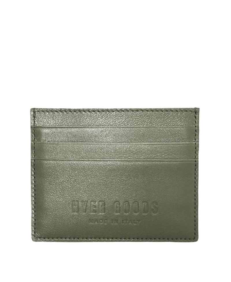 Hyer Goods Italian Leather Certo Card Wallet