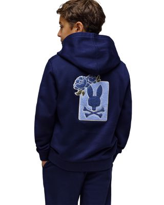 Unisex Auguste Floral Chenille Patch Hoodie - Little Kid, Big Kid