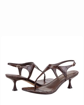 Pelysa Leather Slingback Dress Sandals