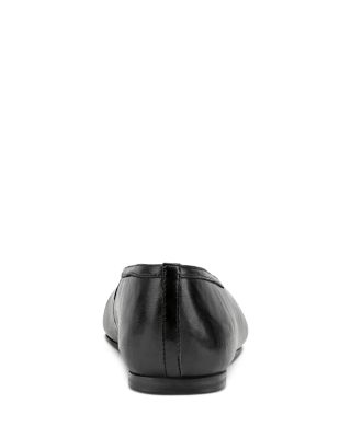 Women's Gradi Leather Square Toe Dress Flats