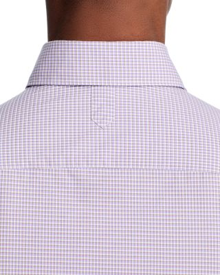 Regular Fit Micro Check Sport Shirt 