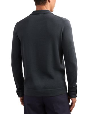 Forbes Merino Wool Button Cardigan