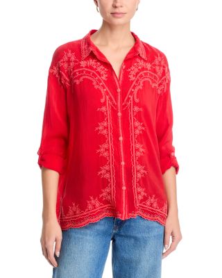 Western Audrey Collared Top