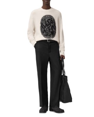 Ridges Oversized Crewneck Sweater