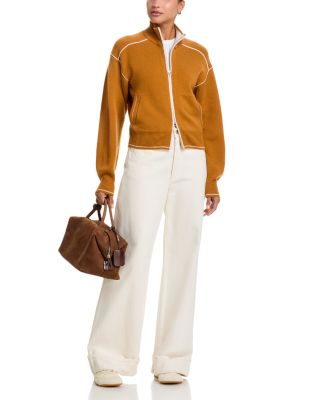 Cashmere Zippered Sweater