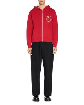 Horse Print Zip Up Hoosie