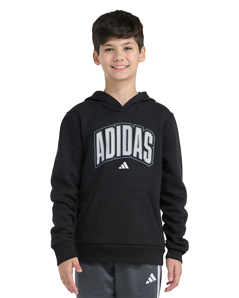 adidas Boys' Long Sleeves Collegiate Fleece Hoodie - Big Kid