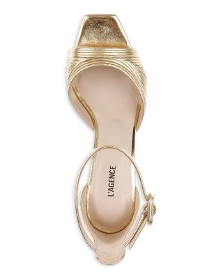 Women's Cici Metallic Leather Sandals