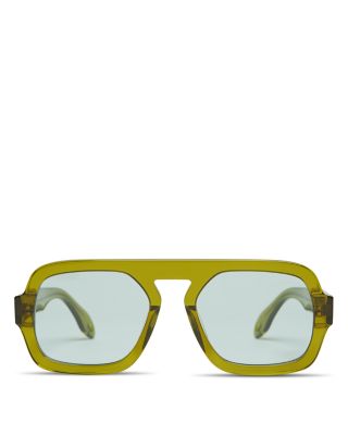 Jane Aviator Sunglasses, 54mm