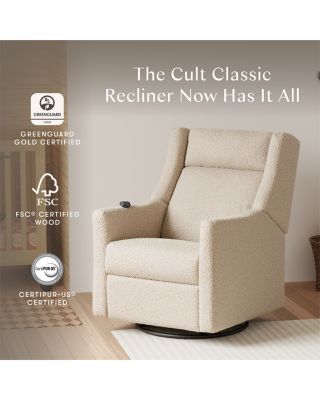 Kiwi Deluxe Power Recliner & Swivel Glider with Heat & Massage