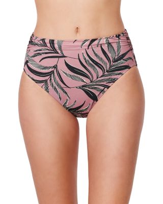 Palmita Halter Tankini & La Palm Mid-Rise Shirred Bottom