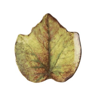 Forest Walk Leaf Cocktail Plate Set/4