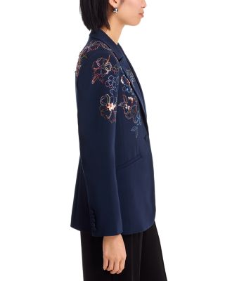 Karlie Blooming Linework Blazer