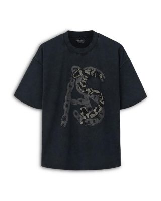 Scale Embellished Logo Graphic Tee