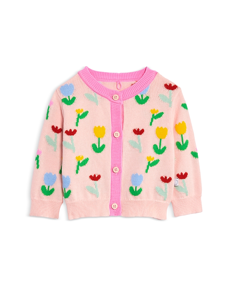 Stella McCartney Girls' Knit Floral Cardigan - Baby