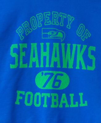  Unisex NFL Seattle Seahawks Property Flea Market Crew Fleece