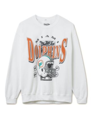  Unisex NFL Miami Dolphins Conversion Flea Market Crew Fleece