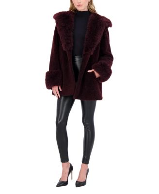  Sheared Shearling Lamb Parka