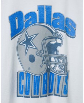  Unisex NFL Dallas Cowboys Throwback Helmet Flea Market Tee