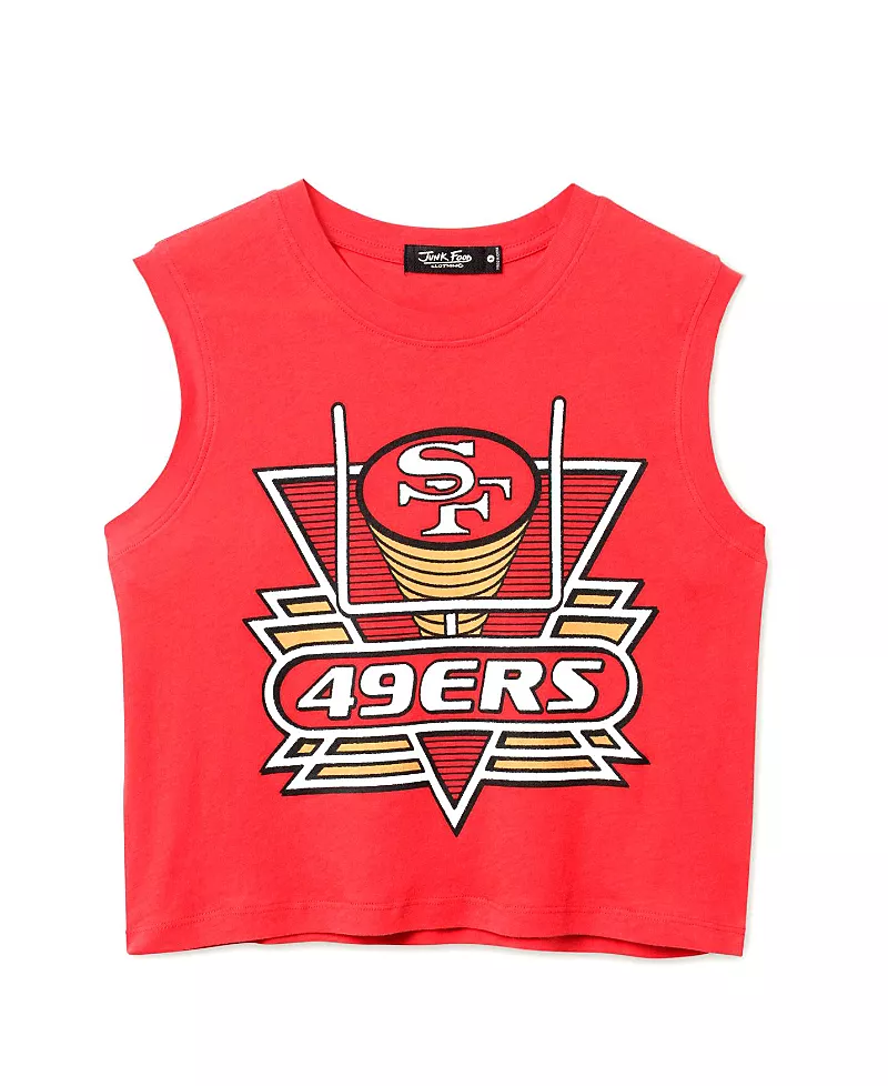 Junk Food Clothing Women's Nfl San Francisco 49ers Field Goal Tank