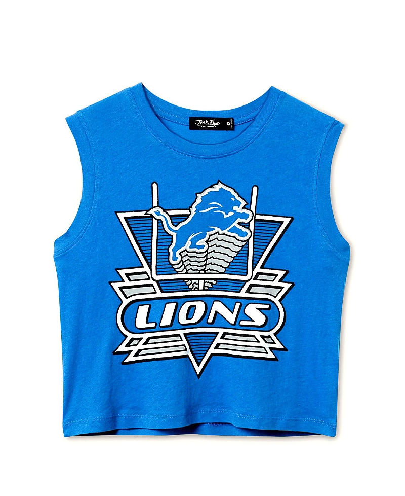 Junk Food Clothing Women's Nfl Detroit Lions Field Goal Tank